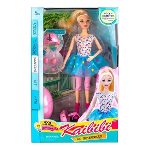 عروسک باربی اسکوتر سوار کنترلی 30 سانتی _عروسک