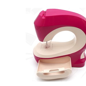 چرخ خیاطی کودک همراه با نخ کاموا Kids Sewing Machines _اسباب بازی لوازم خانگی