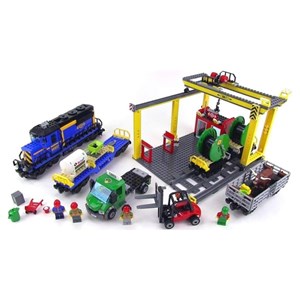 لگو سیتی قطار باری کنترلی 888 قطعه مدل Cityes 6103 _لگو