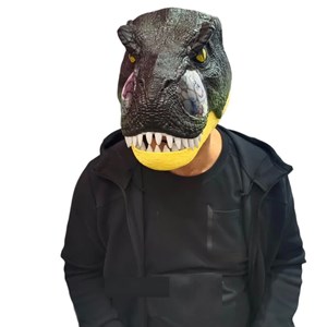 ماسک سر دایناسور بزرگ با فک متحرک Dinosaur head mask _اکسسوری