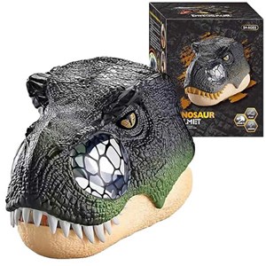 ماسک سر دایناسور بزرگ با فک متحرک Dinosaur head mask _اکسسوری