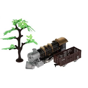 قطار اسباب بازی بزرگ دودزا 34 تکه Train _ماشین اسباب بازی