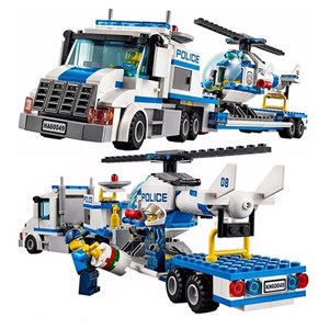 لگو سیتی تریلی پلیس 410 قطعه مدل Ciyes 20422_لگو