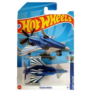 اسباب بازی ماکت هواپیما فلزی هات ویلز مدل 250_45 Hot Wheels Poison Arrow_ماشین اسباب بازی