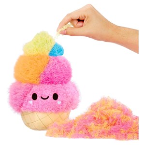 عروسک پولیشی بستنی سورپرایزی بزرگ مدل MGA - Fluffie Stuffiez - Large Collectible Plush - Ice Craem _عروسک پولیشی