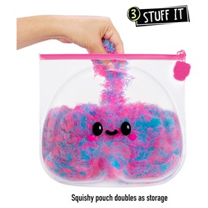 عروسک پولیشی رنگین کمان سورپرایزی بزرگ مدل MGA - Fluffie Stuffiez - Large Collectible Plush - Rainbow _عروسک پولیشی