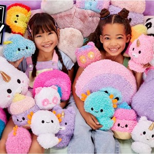 عروسک پولیشی یونیکورن سورپرایزی بزرگ مدل MGA - Fluffie Stuffiez - Large Collectible Plush - Unicorn _عروسک پولیشی