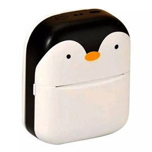 مینی پرینتر جیبی بدون نیاز به جوهر طرح پنگوئن _اسباب بازی دیجیتال