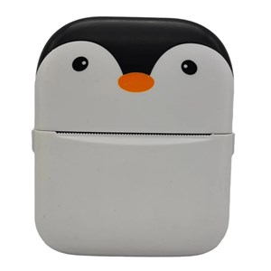 مینی پرینتر جیبی بدون نیاز به جوهر طرح پنگوئن _اسباب بازی دیجیتال