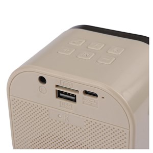 اسپیکر بلوتوثی رم و فلش خور به همراه میکروفون مدل K12 plus _اسباب بازی دیجیتال