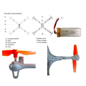 کوادکوپتر کنترلی دوربین دار سیما با ارسال زنده تصویر مدل Syma Z4W _کوادکوپتر