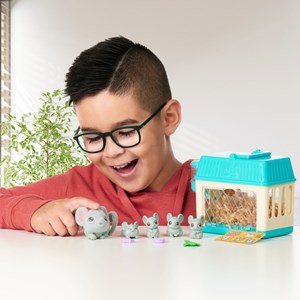 عروسک رباتیک موش موشک ماما سورپرایز Little Live Pets سری Mini مدل Moose - Little Live Pets - Mama Surprise Minis - Lil Mouse_عروسک رباتیک