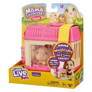 عروسک رباتیک خرگوش ماما سورپرایز Little Live Pets سری Mini مدل Lil Bunny _عروسک رباتیک