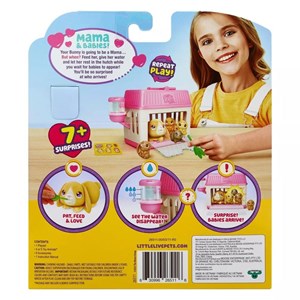 عروسک رباتیک خرگوش ماما سورپرایز Little Live Pets سری Mini مدل Lil Bunny _عروسک رباتیک