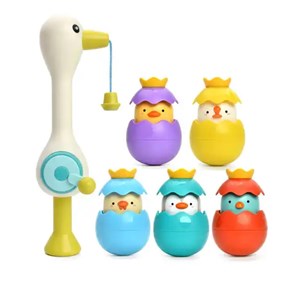 اسباب بازی حمام ماهیگیری مغناطیسی جوجه اردک 5 عددی _اسباب بازی نوزادی