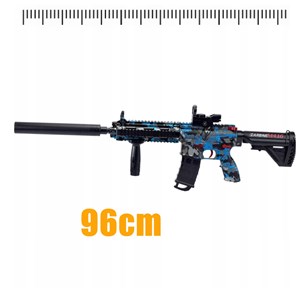 تفنگ اسباب بازی شارژی تیر ژله ای آبی مدل CARBINE M416 _تفنگ اسباب بازی