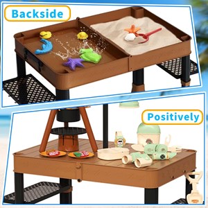 مجموعه اسباب بازی میز کمپینگ Camping Table Playset _اسباب بازی لوازم خانگی