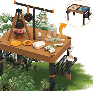مجموعه اسباب بازی میز کمپینگ Camping Table Playset _اسباب بازی لوازم خانگی