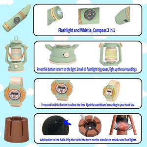 مجموعه اسباب بازی میز کمپینگ Camping Table Playset _اسباب بازی لوازم خانگی