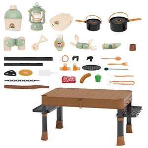 مجموعه اسباب بازی میز کمپینگ Camping Table Playset _اسباب بازی لوازم خانگی