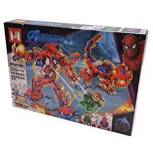 لگو مارول مرد عنکبوتی و دکتر اختاپوس 333 قطعه مدل MG818B Spider Man and Doctor Octopus lego marvel_لگو