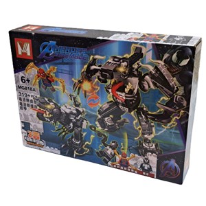 لگو مارول مرد عنکبوتی و ونوم 319 قطعه مدل MG818A Spider Man and Venom lego marvel_لگو