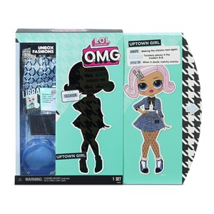 عروسک دخترانه LOL Surprise سری OMG مدل MGA - LOL Surprise - OMG - Uptown Girl with 20 Surprises_عروسک سورپرایزی