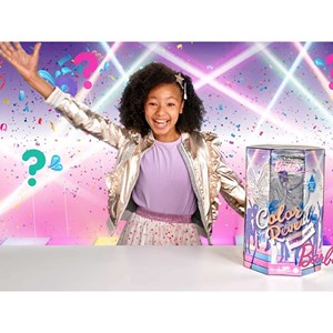 عروسک جادويی باربی همراه 50 سورپرايز مدل Mattel - Dolls - Color Reveal Surprise Party - With 50 Surprises 2 Dolls 2 Pets_عروسک سورپرایزی