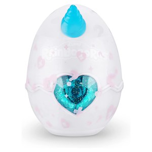 عروسک سورپرایزی رینبوکورنز RainBocoRns سری Unicorn Rescue با شاخ آبی_عروسک سورپرایزی