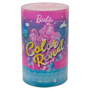 عروسک جادويی باربی همراه 50 سورپرايز مدل Mattel - Dolls - Color Reveal Slumber Party Fun Dolls and Accessories_عروسک سورپرایزی