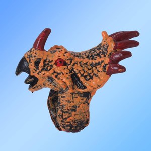 تخم سورپرایزی آبی مجیک رینگ دایناسوری مجموعه 12 عددی_عروسک سورپرایزی