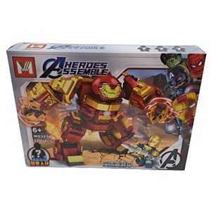 لگو مارول ربات آیرون من 310 قطعه مدل MG323A Iron Man lego marvel_لگو