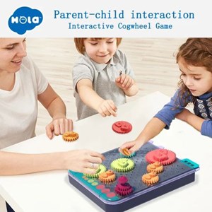 پازل چرخ دنده هولی تویز مدل Hola Toys E7985 _لگو