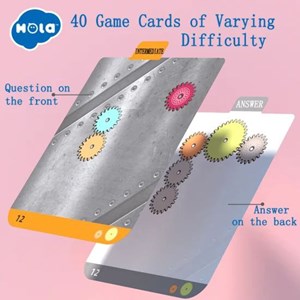 پازل چرخ دنده هولی تویز مدل Hola Toys E7985 _لگو