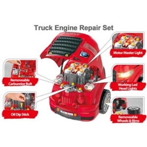 ماشین اسباب بازی ریموت دار موتور مستر Motor Master مدل کاپوت کامیون Kids Truck Engine Toy _ماشین اسباب بازی