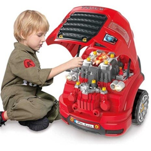 ماشین اسباب بازی ریموت دار موتور مستر Motor Master مدل کاپوت کامیون Kids Truck Engine Toy _ماشین اسباب بازی
