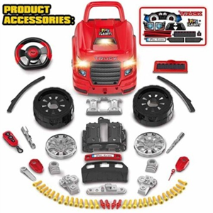 ماشین اسباب بازی ریموت دار موتور مستر Motor Master مدل کاپوت کامیون Kids Truck Engine Toy _ماشین اسباب بازی