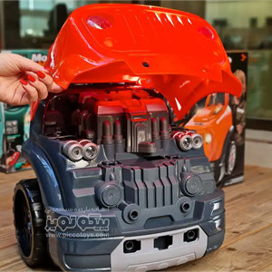ماشین اسباب بازی ریموت دار موتور مستر Motor Master مدل کاپوت جیپ Kids JEEP Engine Toy _ماشین اسباب بازی
