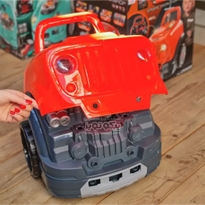ماشین اسباب بازی ریموت دار موتور مستر Motor Master مدل کاپوت جیپ Kids JEEP Engine Toy _ماشین اسباب بازی