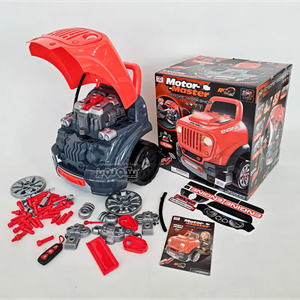 ماشین اسباب بازی ریموت دار موتور مستر Motor Master مدل کاپوت جیپ Kids JEEP Engine Toy _ماشین اسباب بازی
