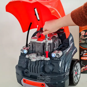 ماشین اسباب بازی ریموت دار موتور مستر Motor Master مدل کاپوت جیپ Kids JEEP Engine Toy _ماشین اسباب بازی