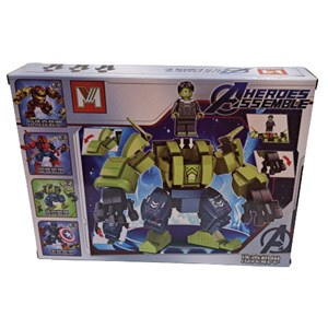 لگو مارول ربات هالک سوپر قهرمانان 306 قطعه مدل MG323C hulk lego marvel superheroes_لگو