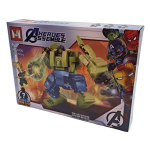 لگو مارول ربات هالک سوپر قهرمانان 306 قطعه مدل MG323C hulk lego marvel superheroes_لگو