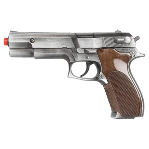 تفنگ اسباب بازی فلزی پلیس گانهر Gonher مدل 45.1_تفنگ اسباب بازی