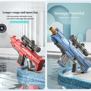 تفنگ اسباب بازی آب پاش شارژی دوربین دار Electric Water Gun_تفنگ اسباب بازی