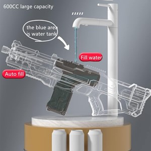 تفنگ اسباب بازی آب پاش شارژی دوربین دار Electric Water Gun_تفنگ اسباب بازی
