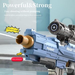 تفنگ اسباب بازی آب پاش شارژی دوربین دار Electric Water Gun_تفنگ اسباب بازی