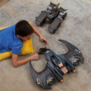 ست جنگی 4 در 1 نگهبان 76 سانتی شهر گاتهام بتمن_ربات اسباب بازی
