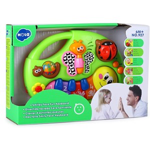 اسباب بازی موزیکال پیانو پروانه ای هولی تویز مدل 927 Hola Toys Piano Musical_اسباب بازی نوزادی