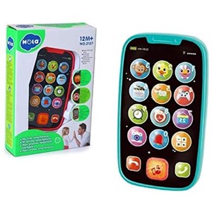 اسباب بازی موبایل لمسی و موزیکال هولی تویز مدل Hola Toys Baby Cell Phone 3127_اسباب بازی نوزادی